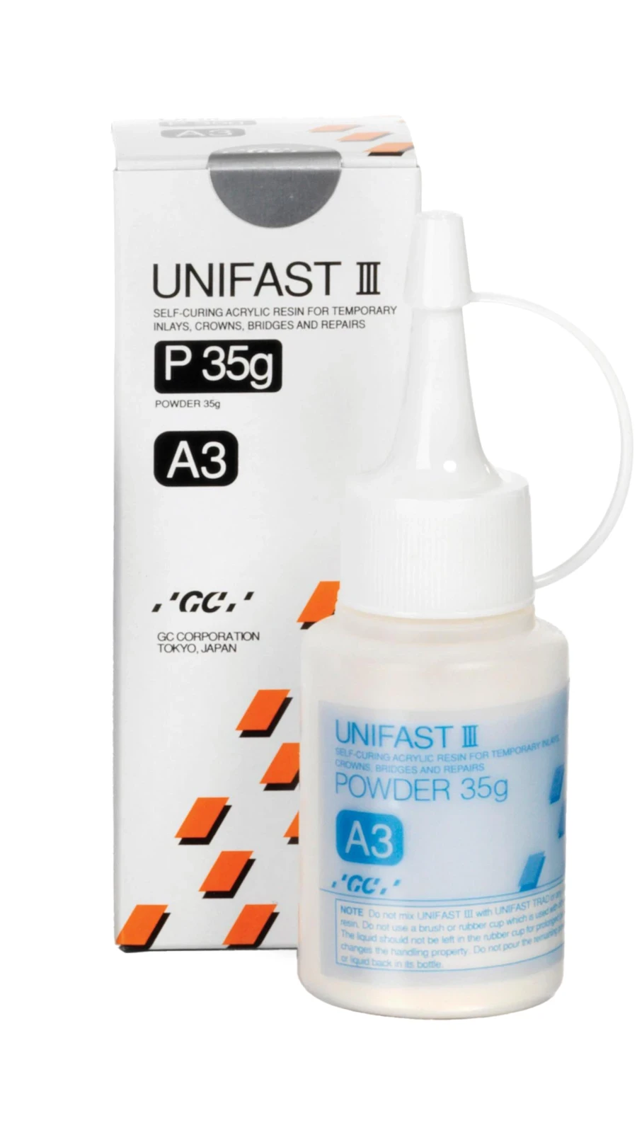Unifast III Pulver Nr.3 rosa Packung 35 g