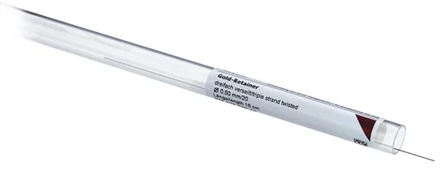 Gold Retainerdraht, 3-fach verseilt, ø 0,50 mm / 20, 1 Stück