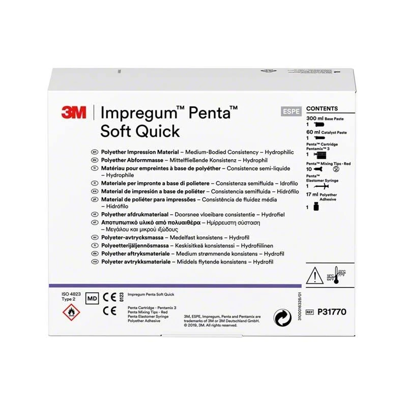 Impregum Penta Soft Quick Intro Kit, Präzisionsabformmaterial, Packung à 1 Set