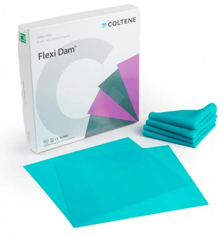 HySolate Flexi Dam Non-Latex, grün, Packung à 30 Stück