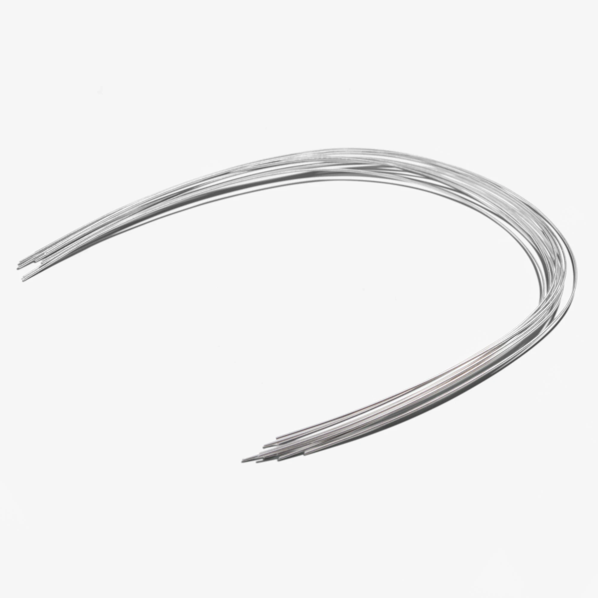 smile-line Nickel-Titan Bögen, Euro-Form II, Menge: 10 Stück, Kiefer: Oberkiefer, Dimension: .020" rund, Bogenform: Euro-Form II, Pack Stück