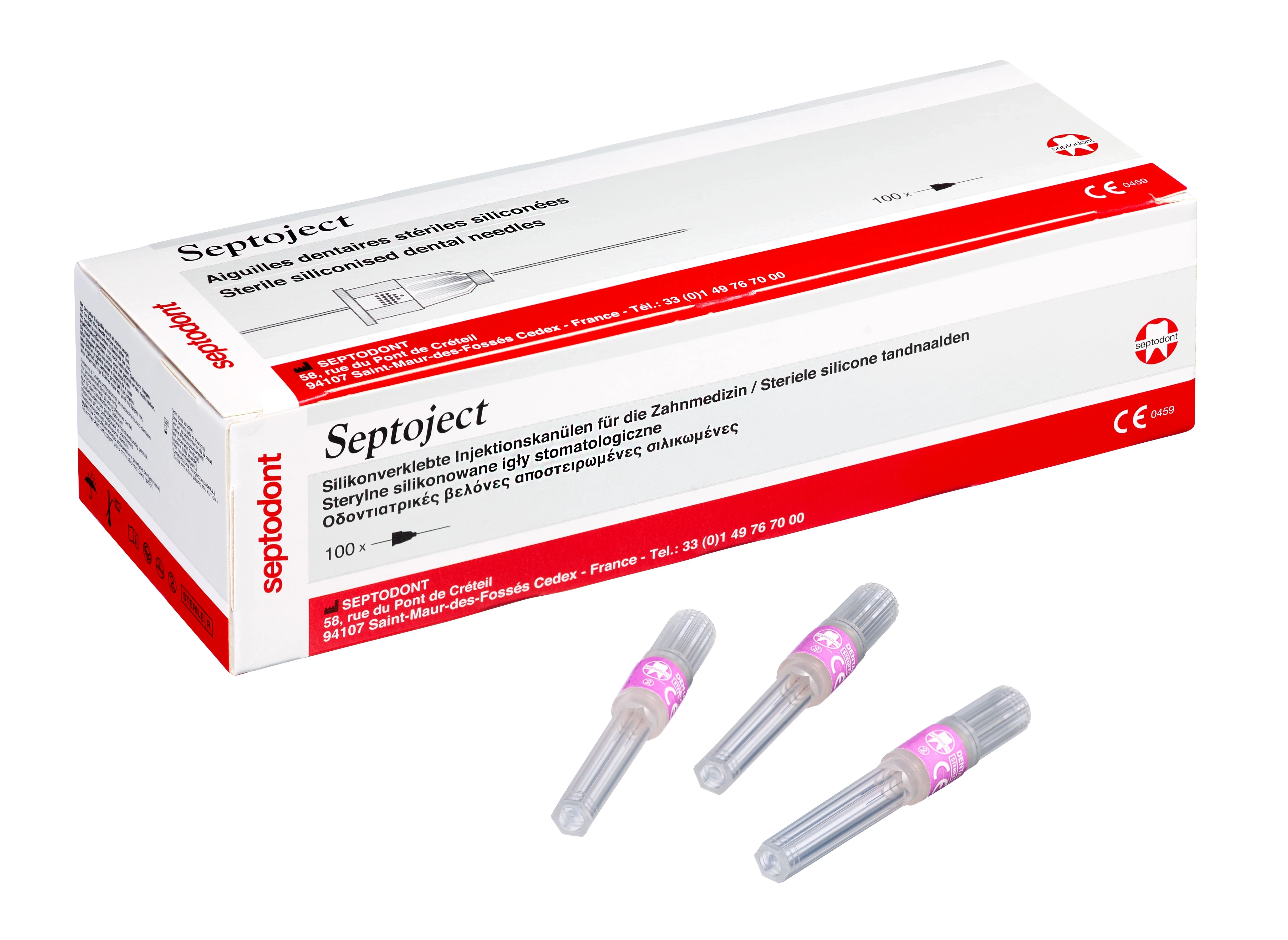 Septoject G30, extra-kurz 0,3 x 10 mm, Packung à 100 Kanülen