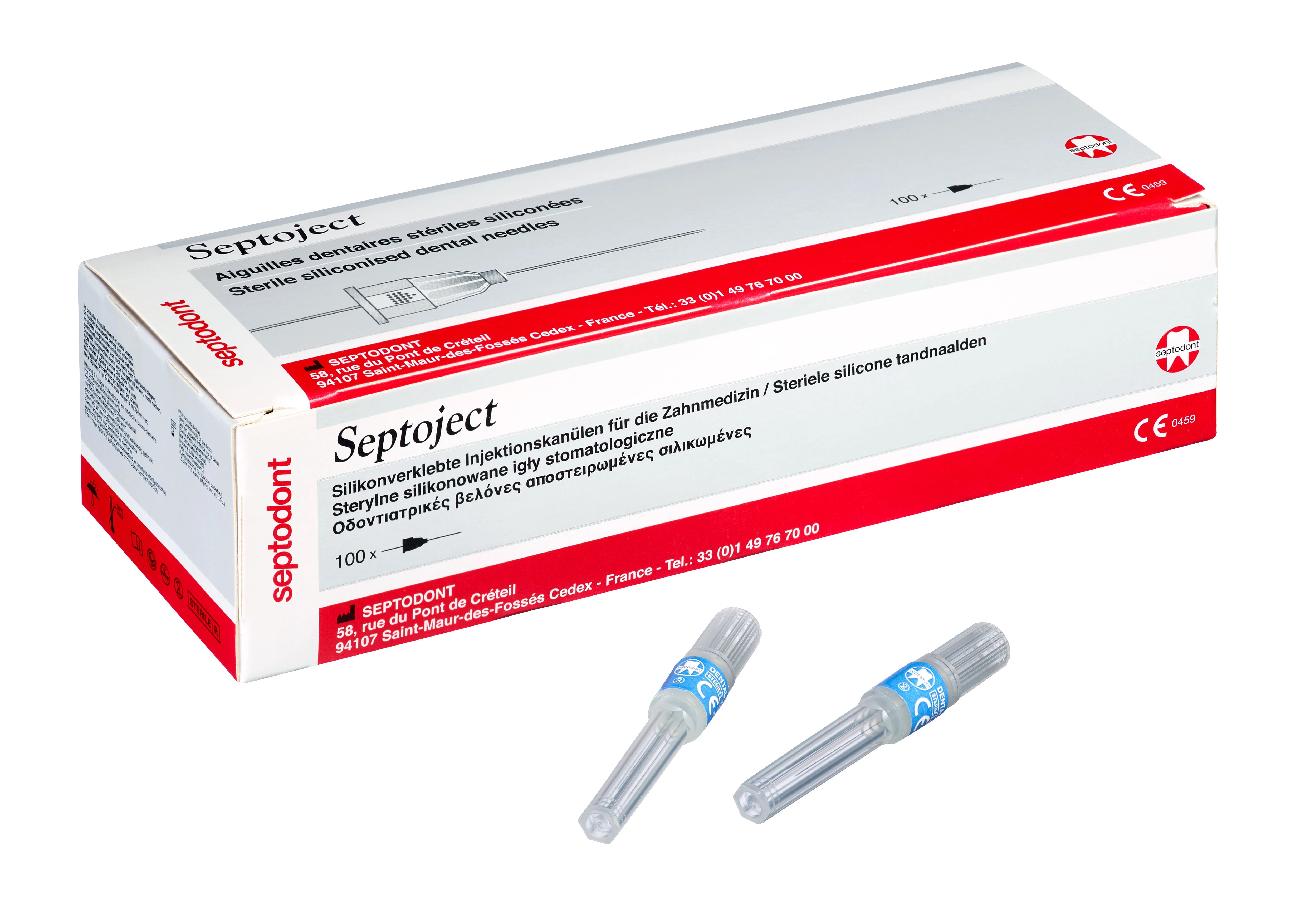 Septoject G30, kurz 0,3 x 25 mm, Packung à 100 Kanülen