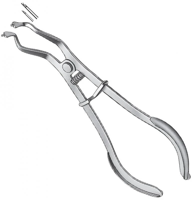 Kofferdam Klammerzange Ivory 604 1 Stück