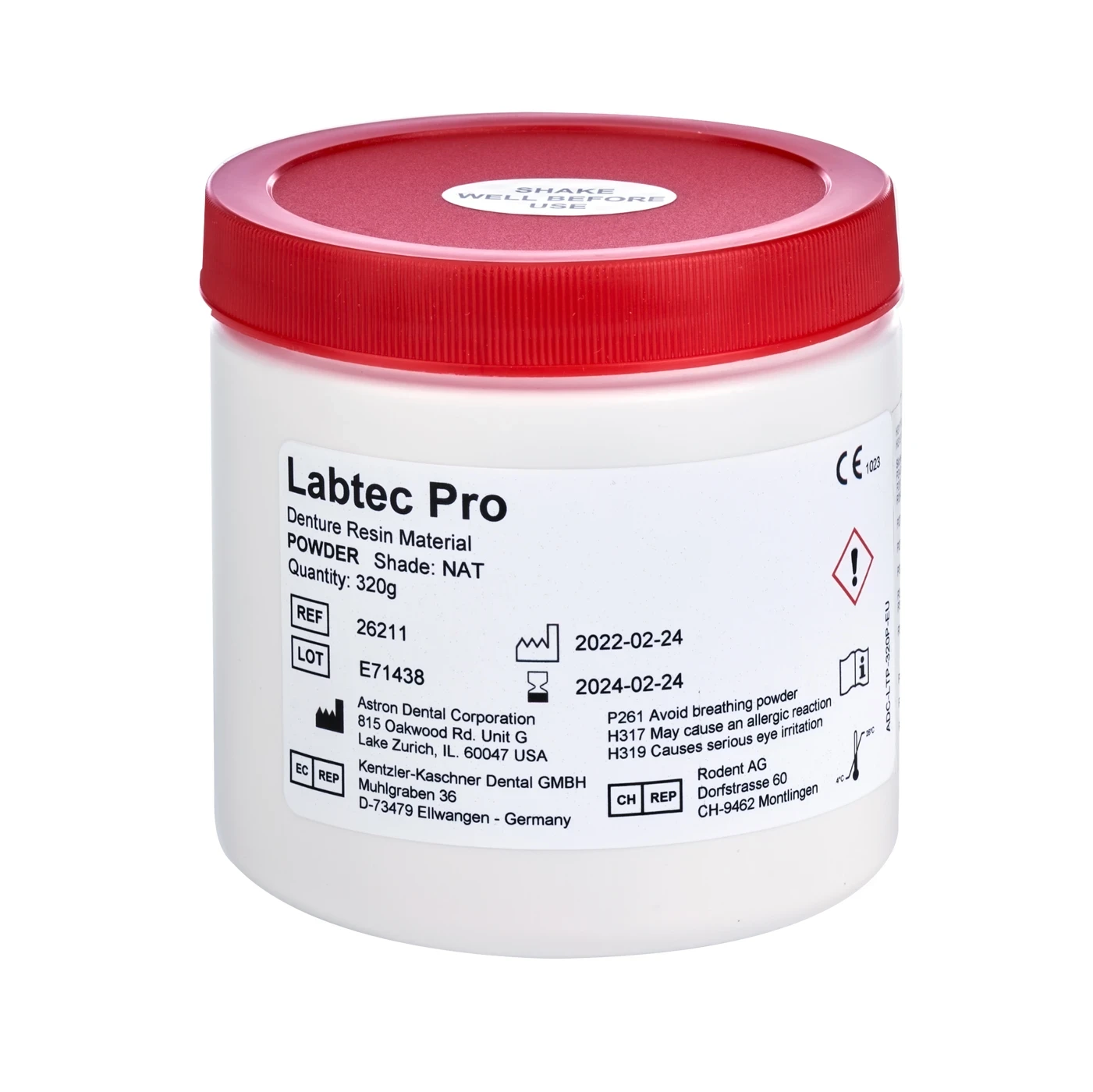 ASTRON Labtec Pro Pulver Pa 320g