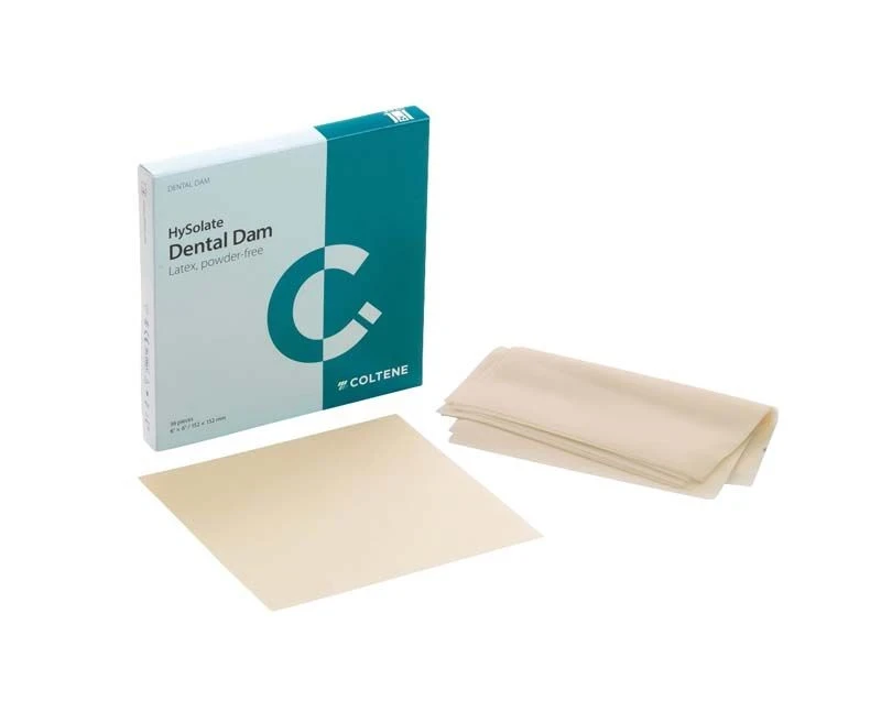 HySolate Latex Dental Dam hell stark 152x152mm Pa 36