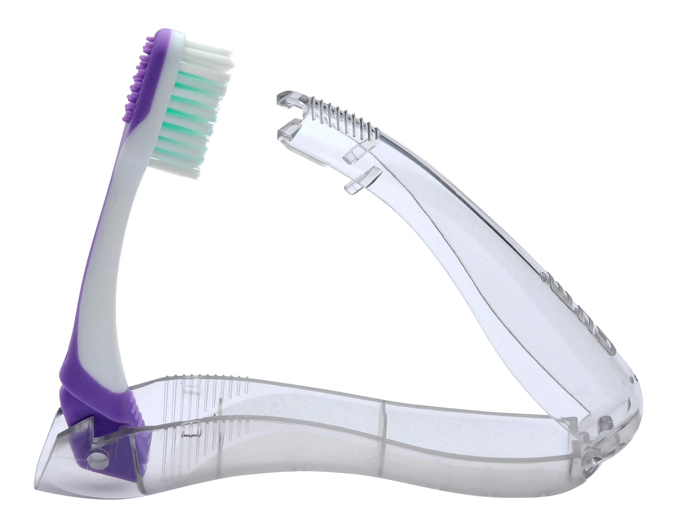 GUM ORTHO Reisezahnbürste Reisezahnbürste weich, V-Schnitt