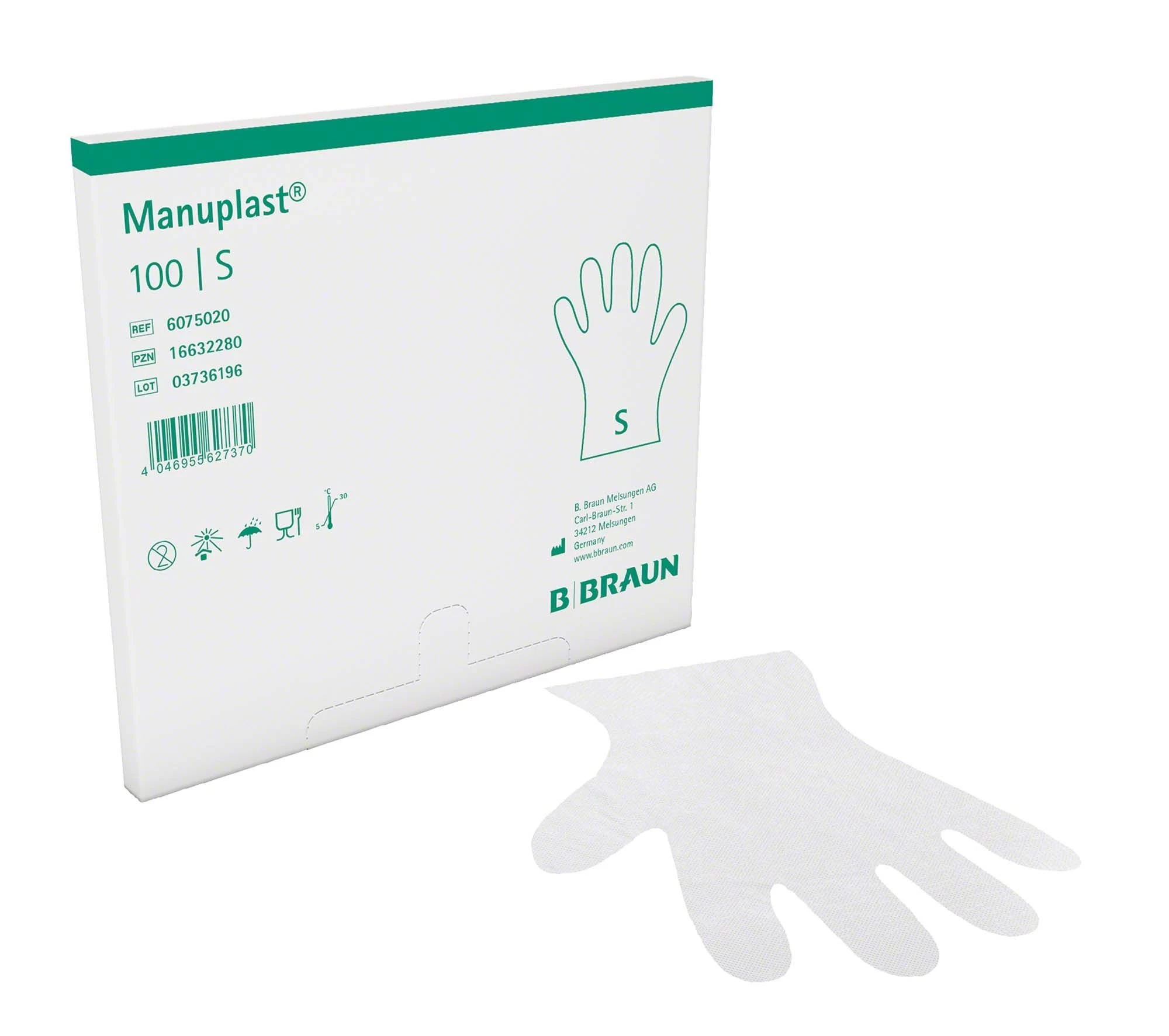 Manuplast Einmal Handschuhe Pe Gr.L, 100 Stück