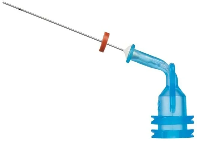 NaviTips Sideport Kanülen, Farbe blau, Länge 25 mm, ISO G 29