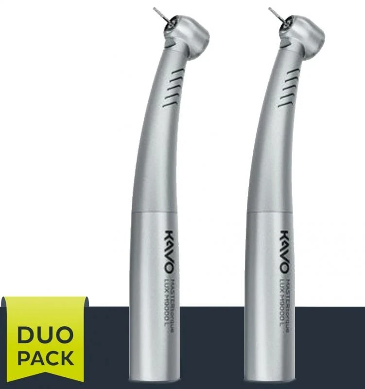 Duo Pack MASTERtorque LUX M9000 L Turbine - mit Licht für KaVo Multiflex Kupplung, gültig bis 30.06.2023 Packung a 2 Stück