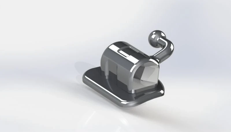 Mandibular Bondable Tube 2nd Molar Single Non-Convertible Roth .022 Left T -25 DO 4 10/PK