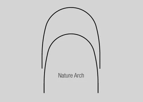 NiTi Super Elastic Natural Arch Upper .012 10/PK