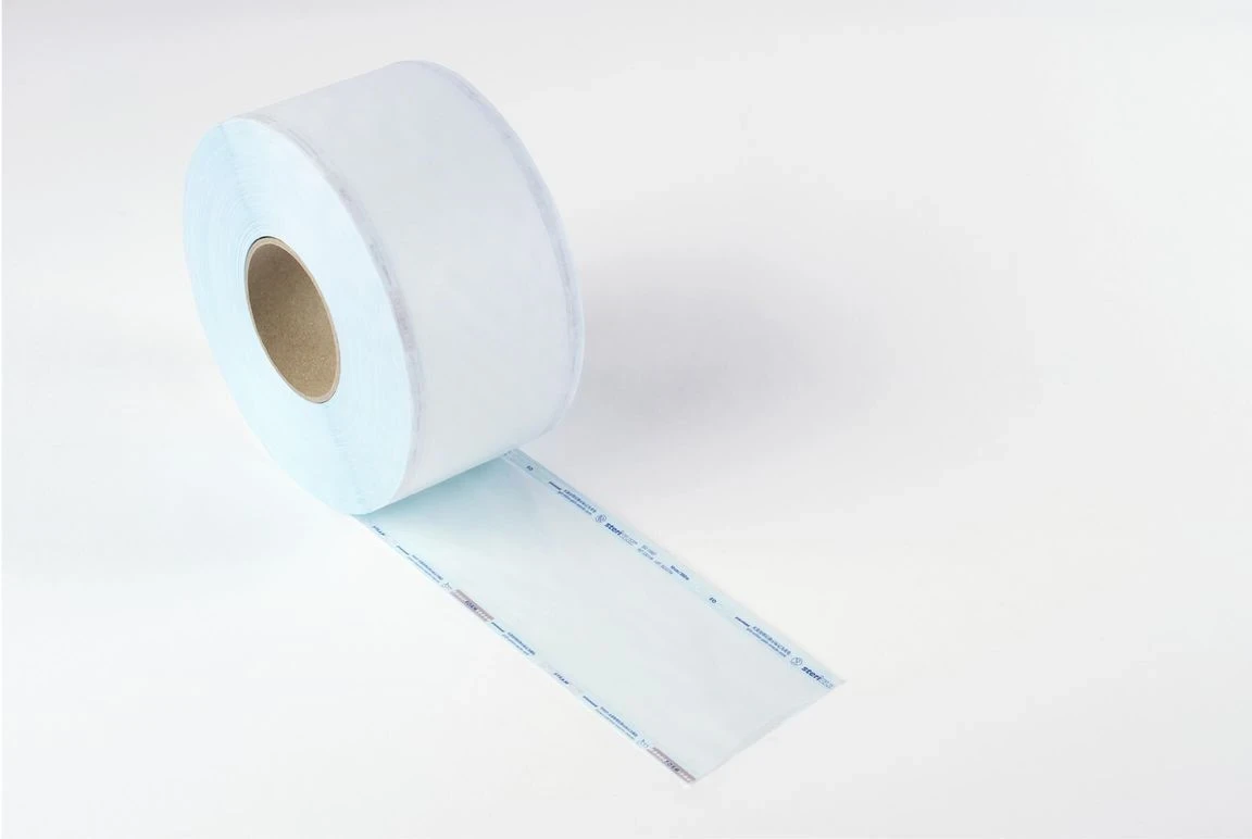 Stericlin Klarsichtschlauch ohne Seitenfalte, 50 mm, Rolle à 100 m