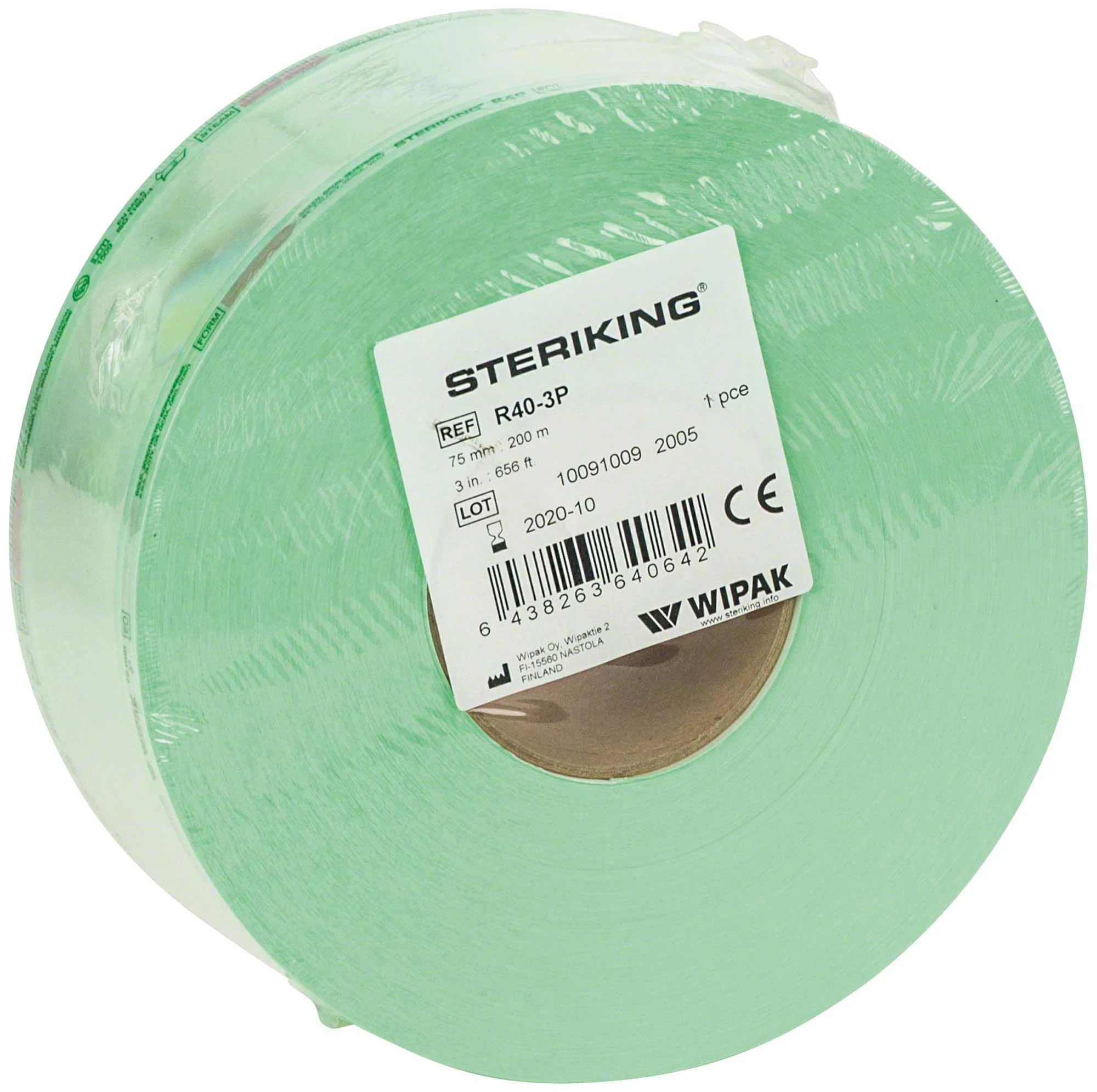 Sterilisationsrollen R / RB 200 m, 75 mm, Packung à 1 Stück