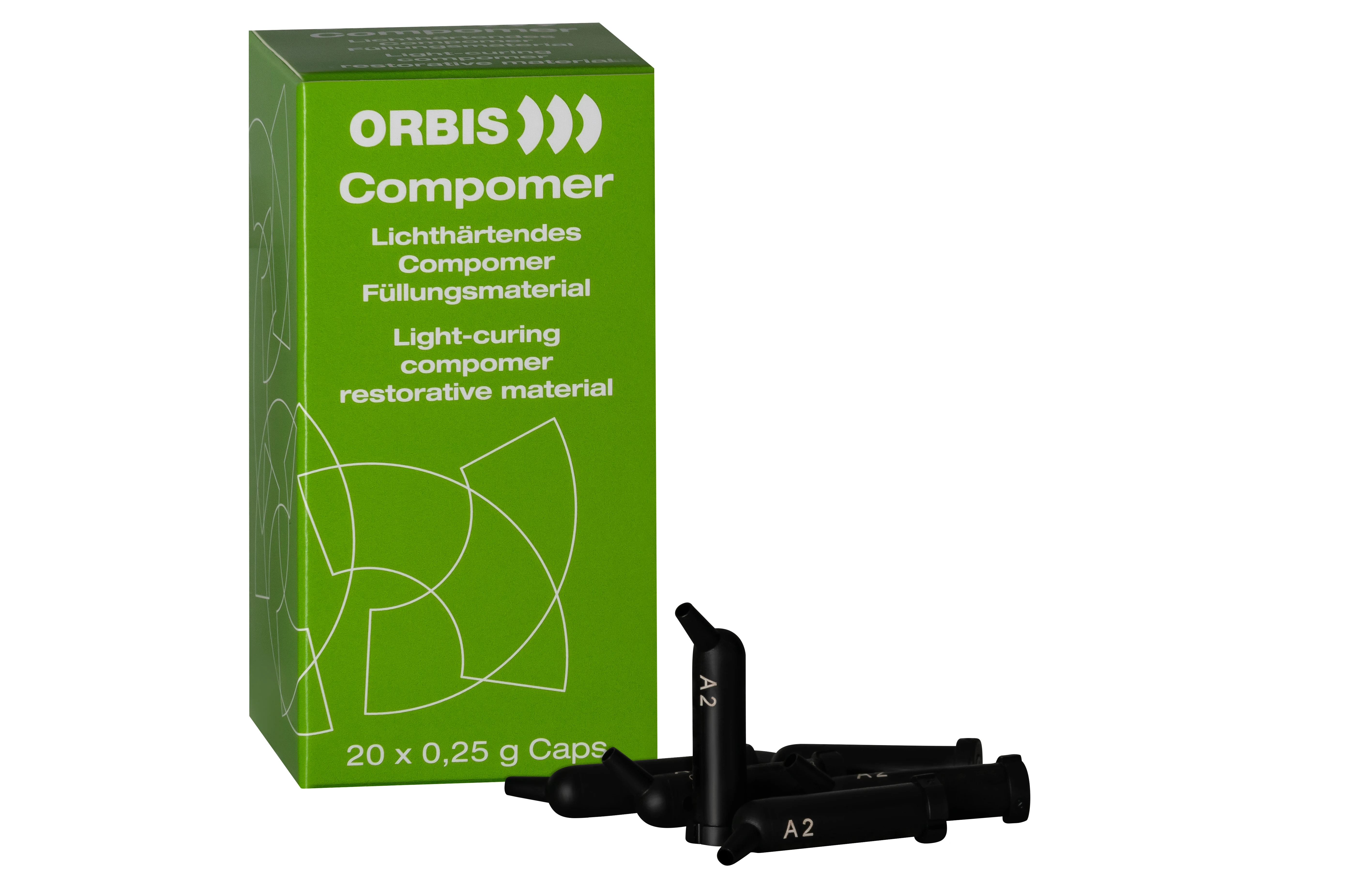 Orbis Compomer Caps A2 20x0,25g