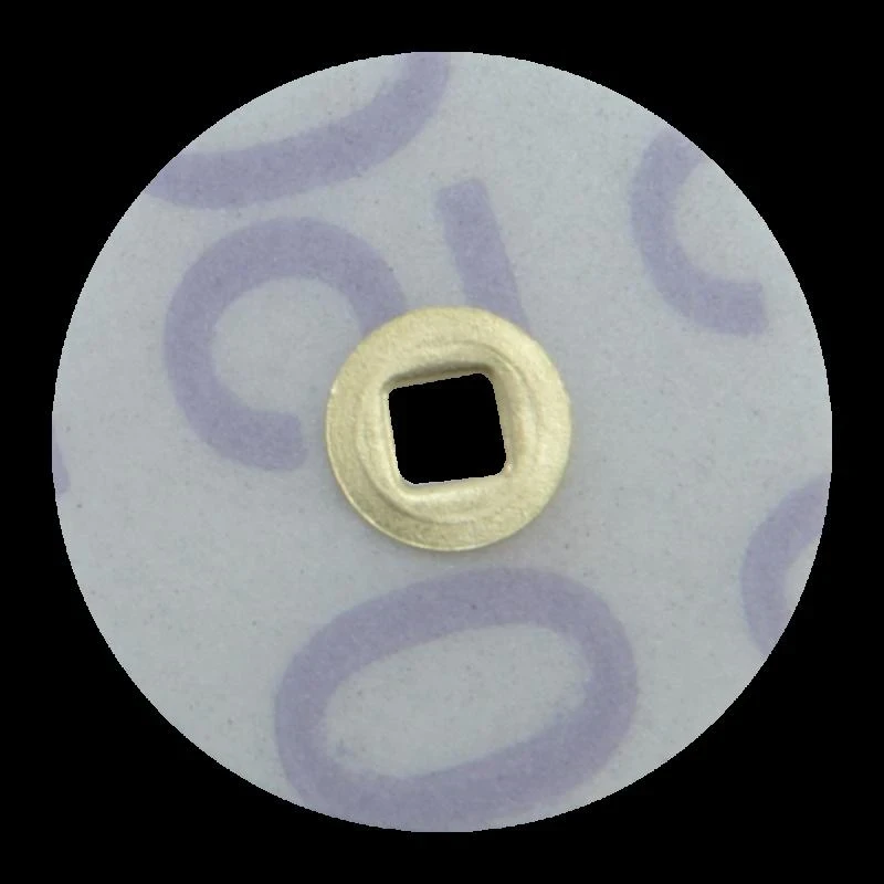 Mooreplastic Snap-on-off Scheiben Sand Ø 16 mm (5/8), fein, Packung 200 Stück