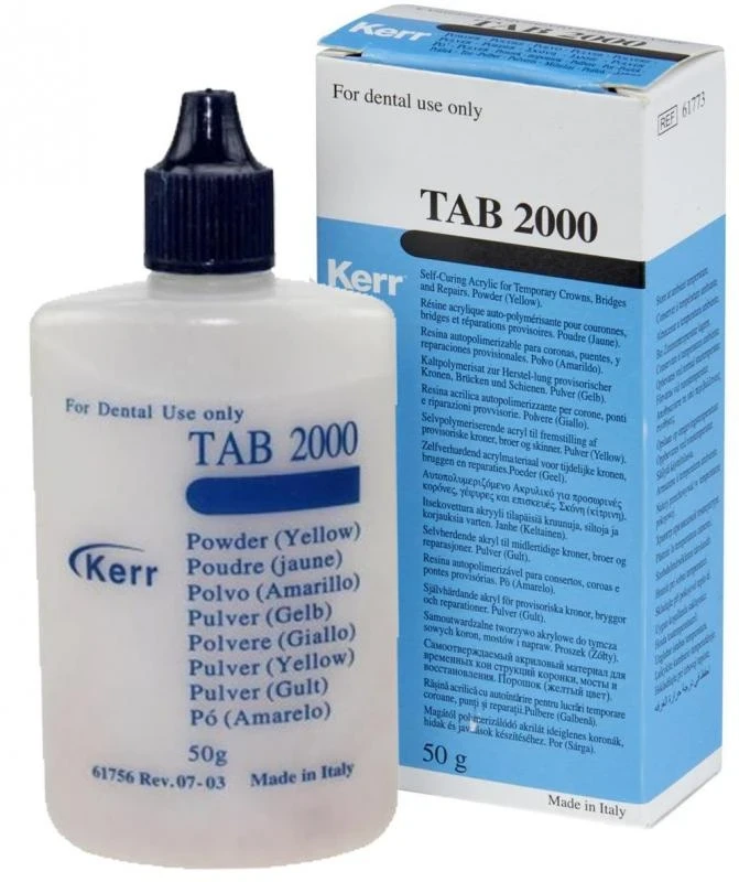 TAB 2000 Pulver gelb Packung 50 g