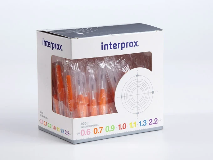 Interprox super micro Boxen - 100 Interdentalbürsten