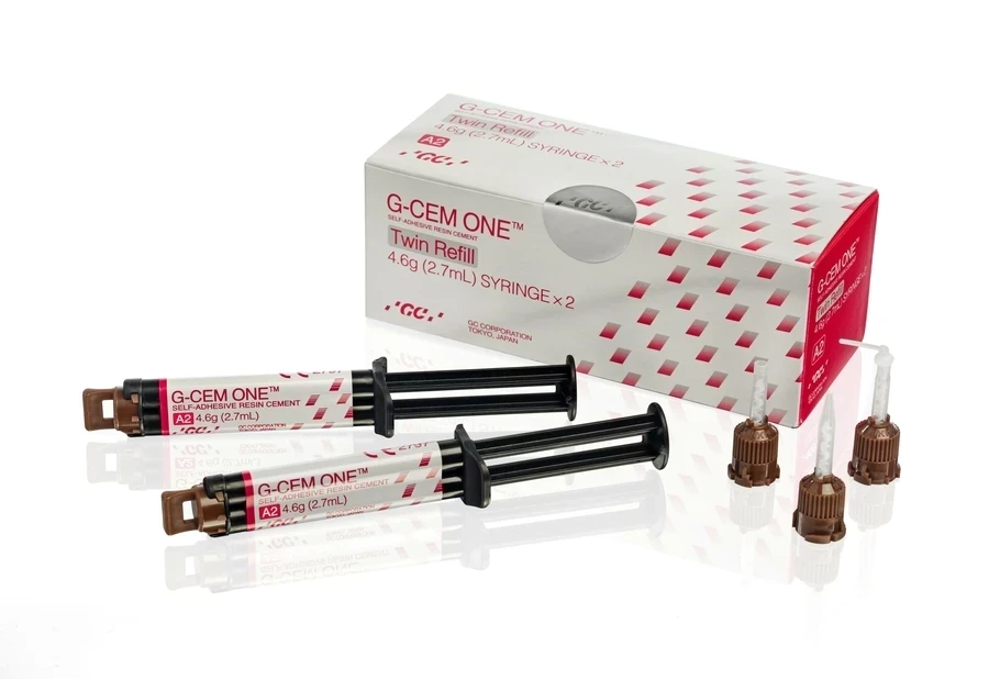 G-Cem one Twin Refill Translucent, 2 Kartuschen à 4,6 g