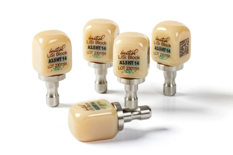 GC Initial LiSi Block für CEREC Größe 14, A3,5 HT, 5 Blöcke