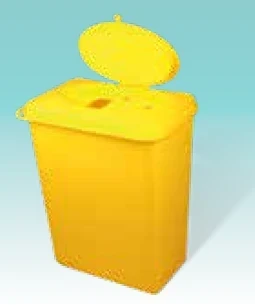 Entsorgungsbox, gelb, 11 Liter