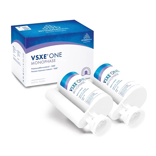 VSXE One Abformmaterial, Refill, 2 Großkartuschen à 380 ml