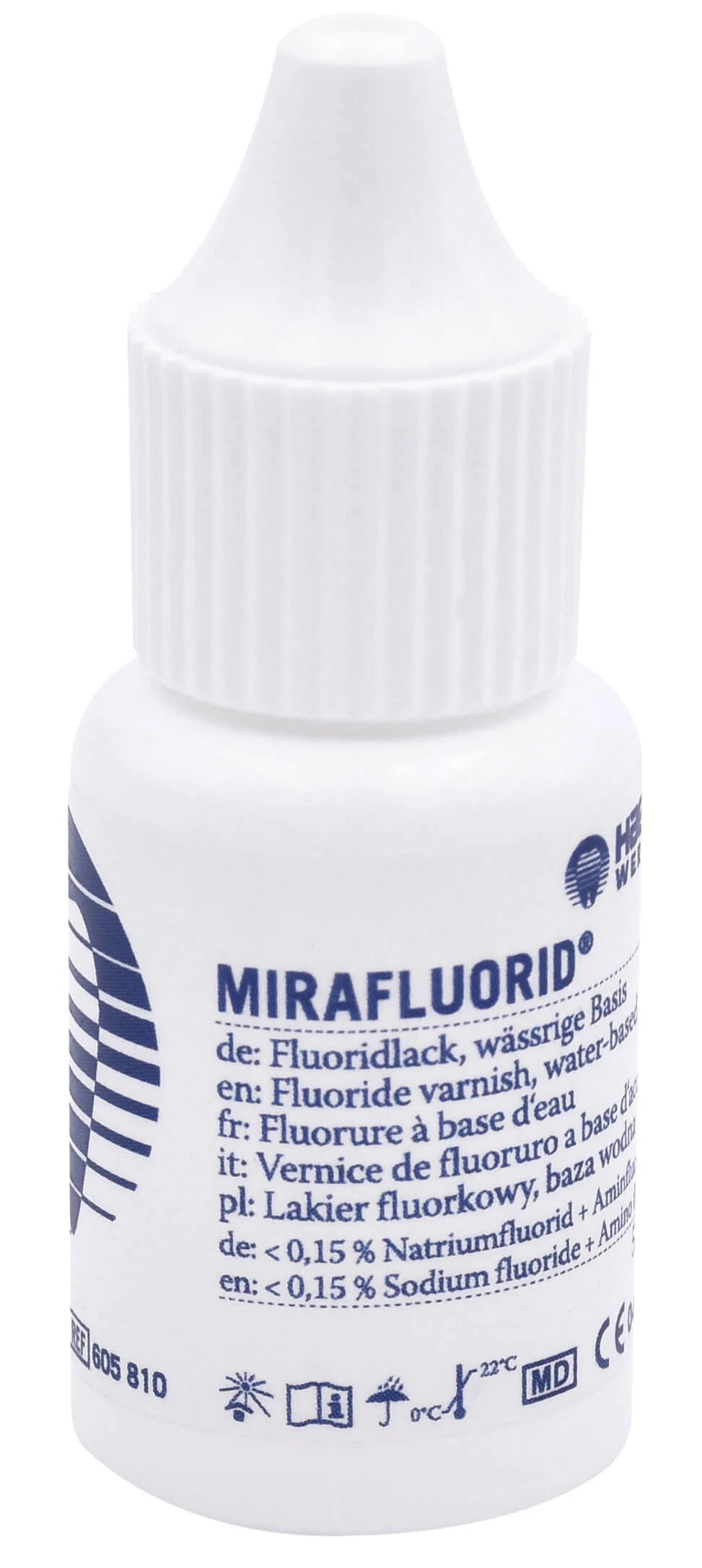 Mirafluorid, Flasche à 5 ml