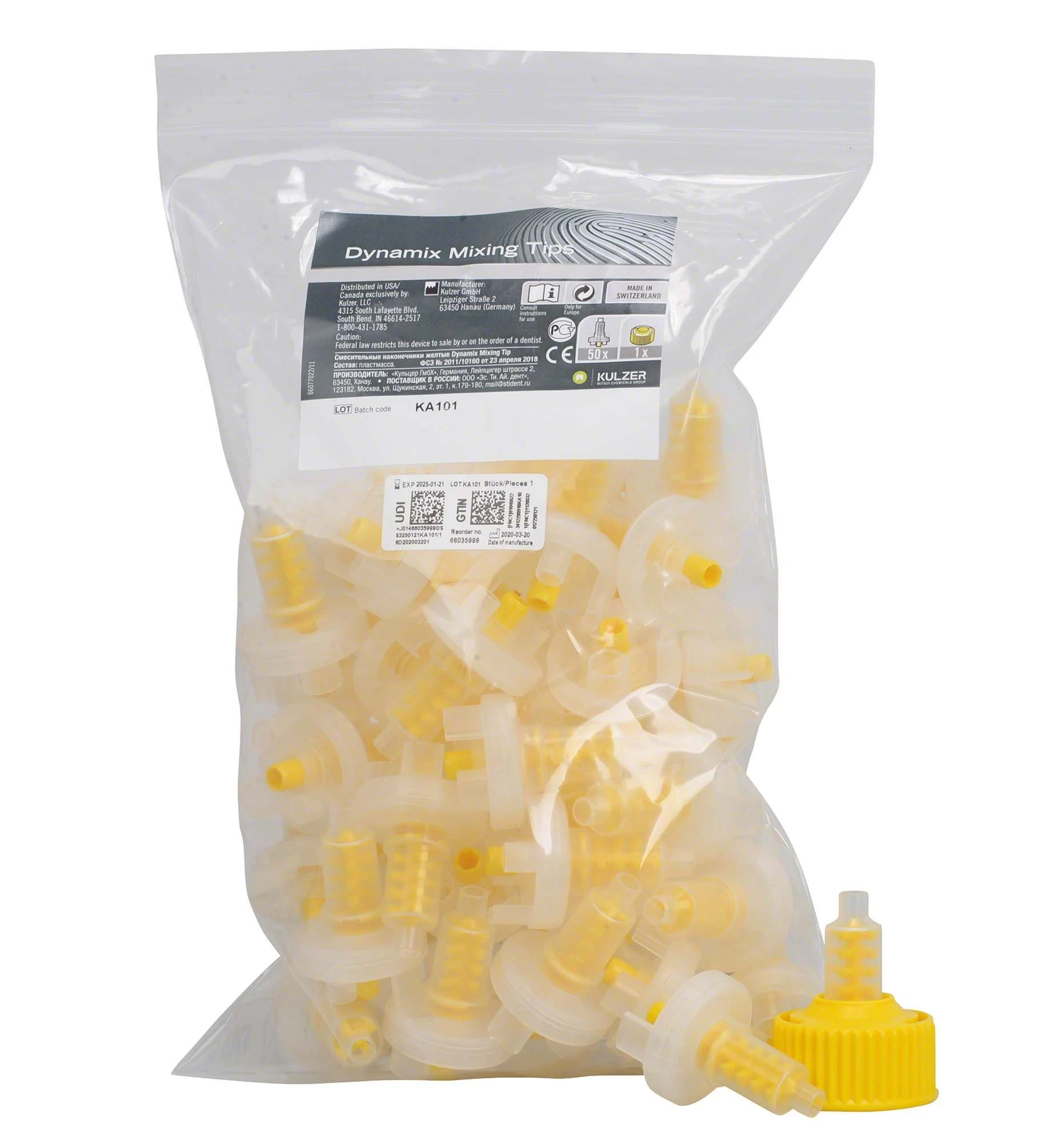 Dynamix Mixing Tips, Packung à 50 Stück