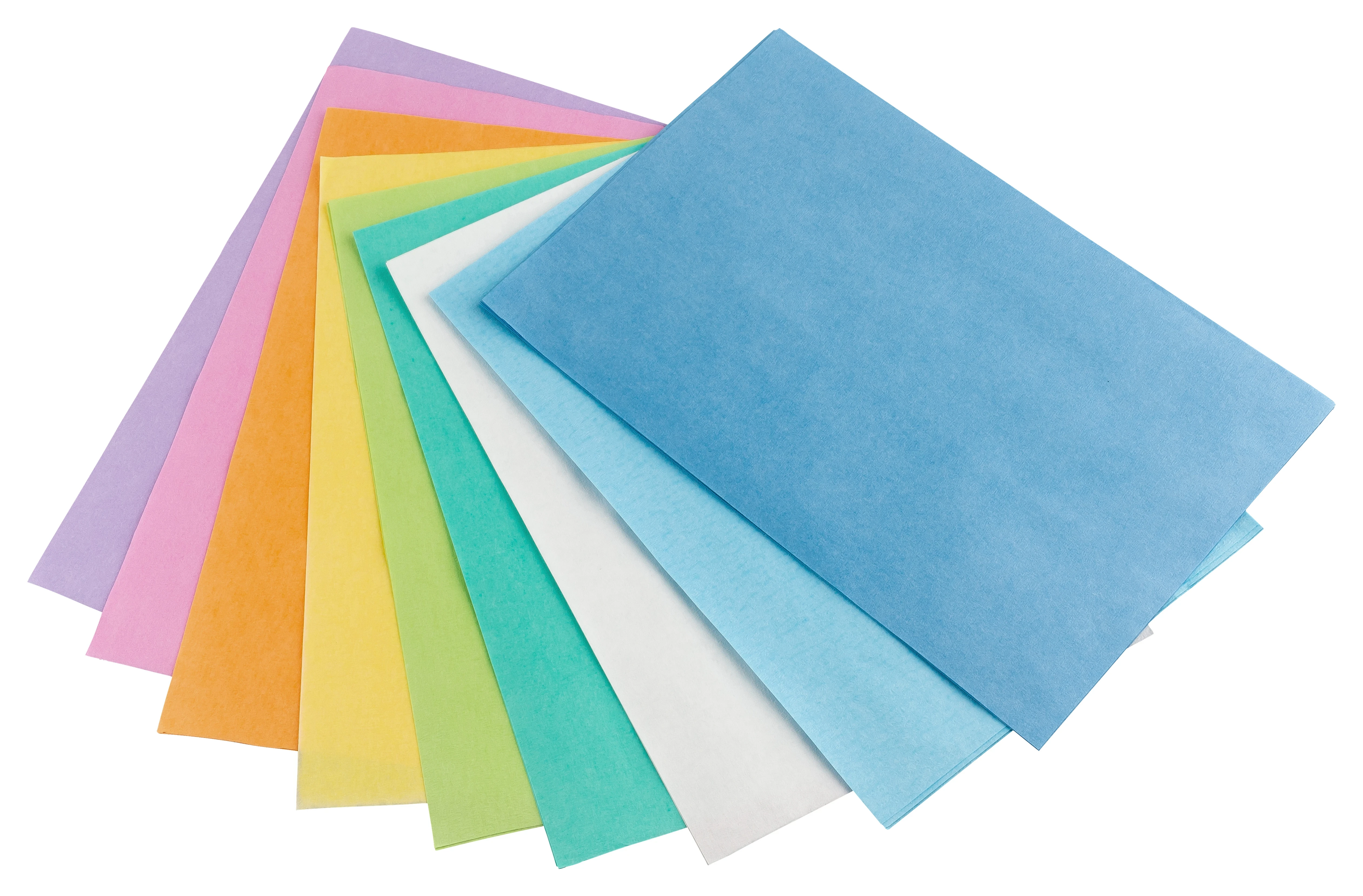 Traypapier, Einmalartikel, Farbe rosa, Format 18 x 28 cm, Filterkrepp-Papier, Packung 250 Stück