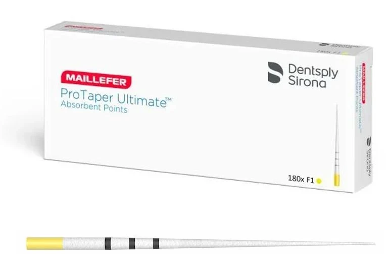 ProTaper Ultimate Papierspitzen, Größe F1, Packung 180 Stück