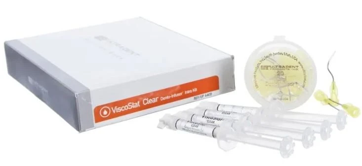 ViscoStat Clear Dento-Infusor Kit, 4 Infusor-Spritzen à 1,2 ml