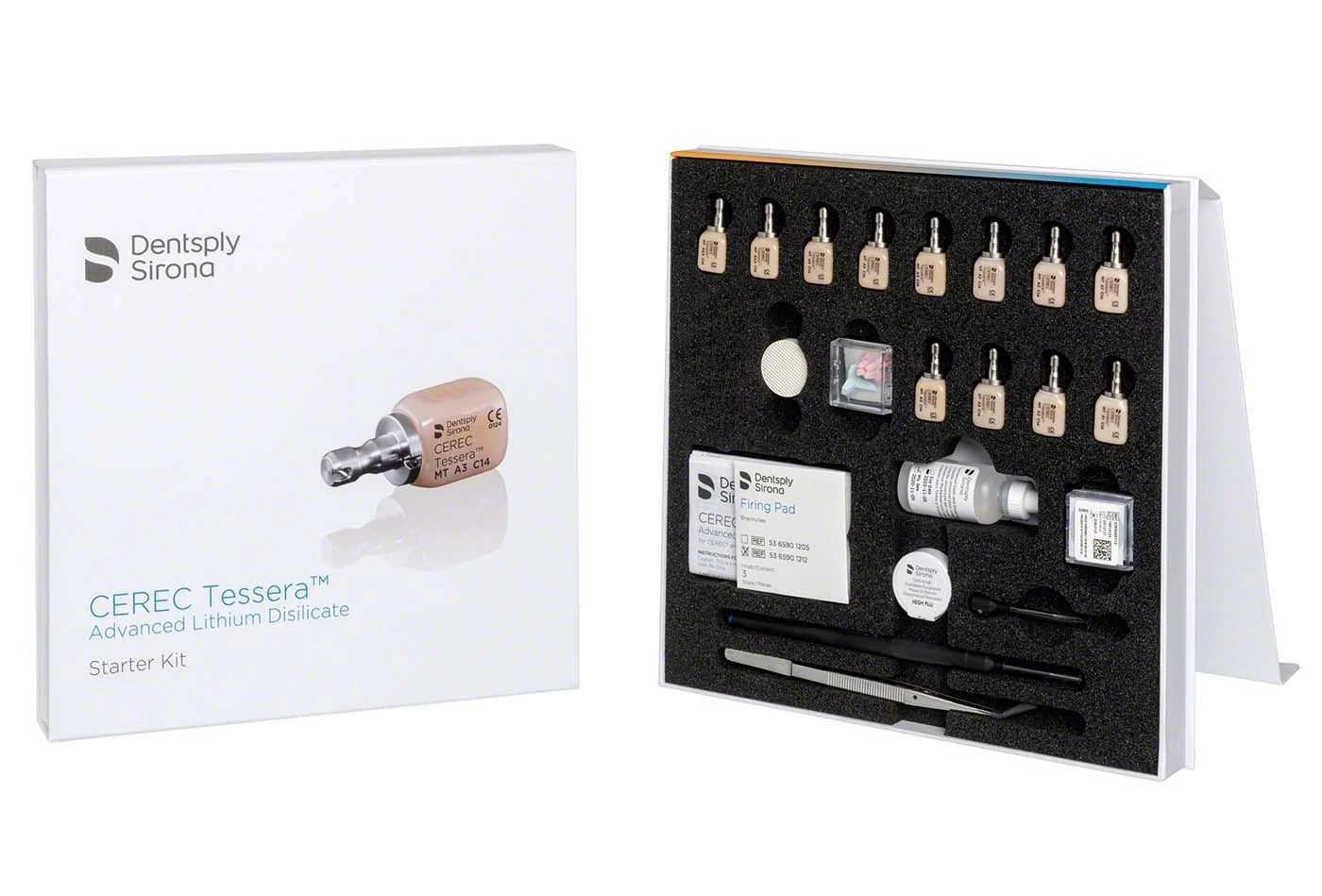 CEREC Tessera, Abutment Blöcke, LT, A16 (S), A2, Packung à 3 Blöcke