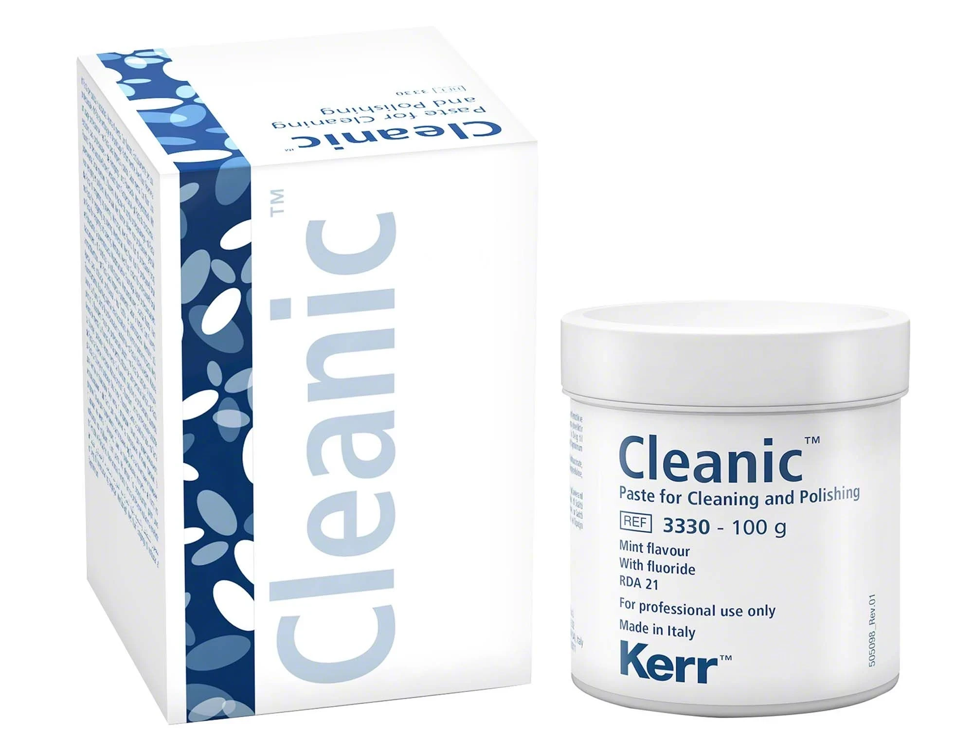 Cleanic Prophy Paste, Prophylaxepaste mit Fluorid, Minze, Packung à 100 g