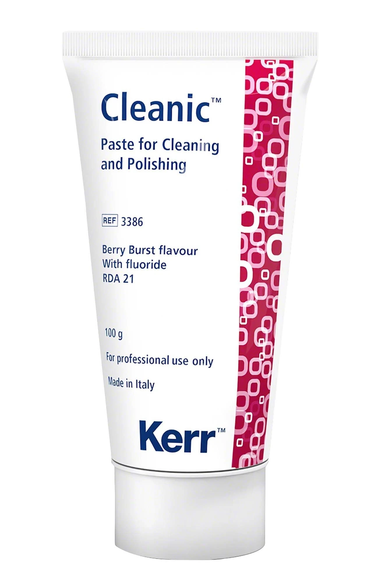 Cleanic Prophy-Paste, Prophylaxepaste mit Fluorid, Berry Burst, Packung à 100 g