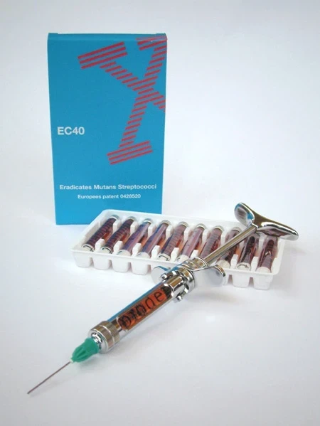 EC40, Zahnlack mit 20% CHX, 5 Spritzen à 1,6 ml