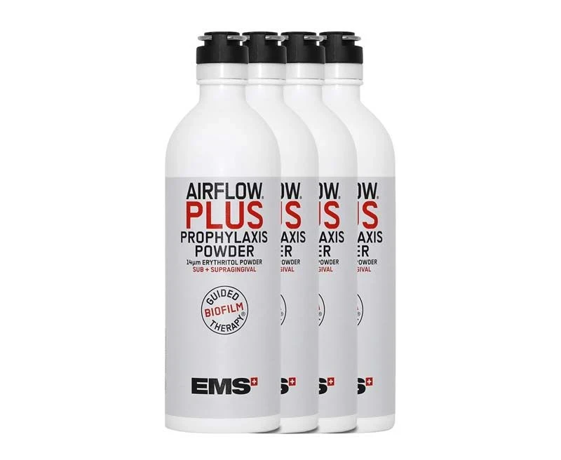 Air-Flow Plus, Prophylaxepulver, 4 Flaschen à 400 g
