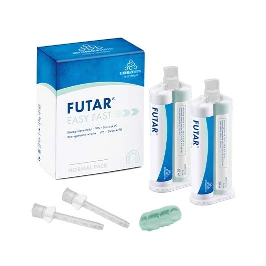 Futar Easy Easy Fast, Bissregistrierungsmaterial, 2 Packungen à 50 ml