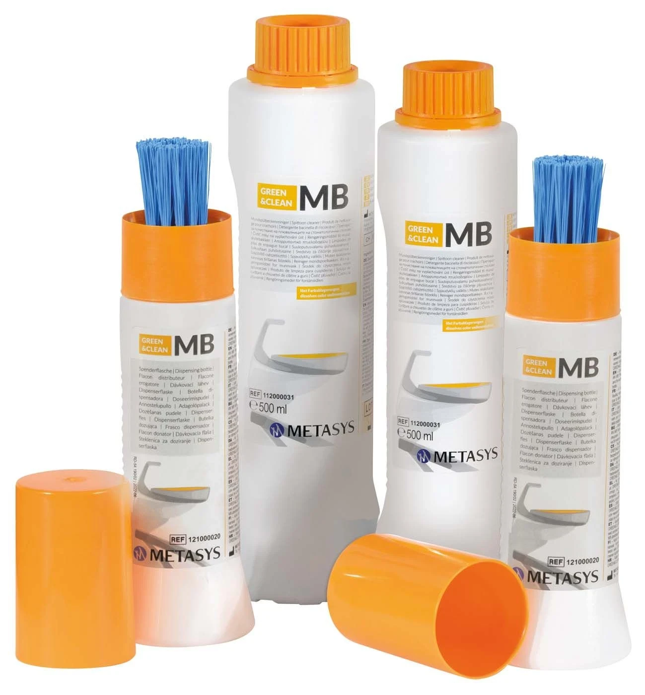 GREEN&CLEAN MB, Mundspülbeckenreinigung, Einführungsset Set, Packung à 1 Set