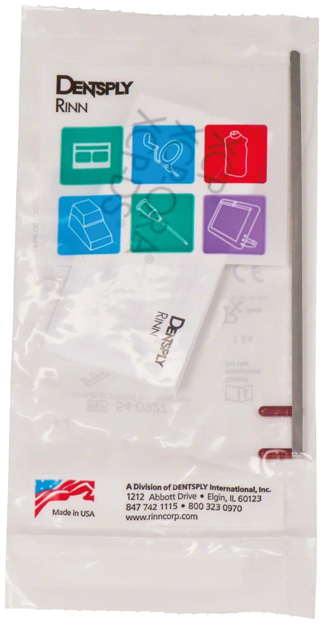 XCP Positionierungsarm für Bissflügel, rot, Packung à 1 Stück