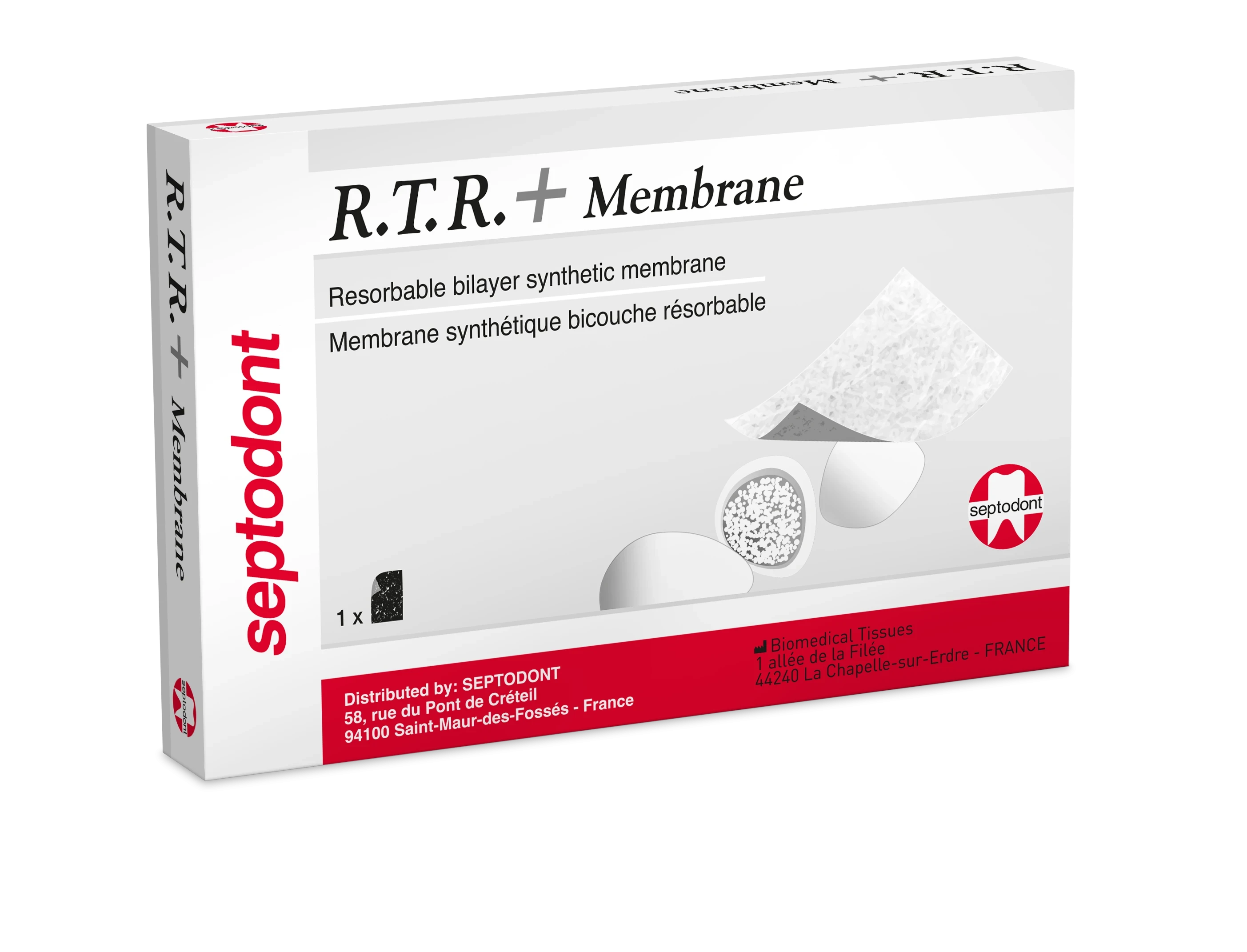 R.T.R.+ Membrane 15x25mm, 1 Stück