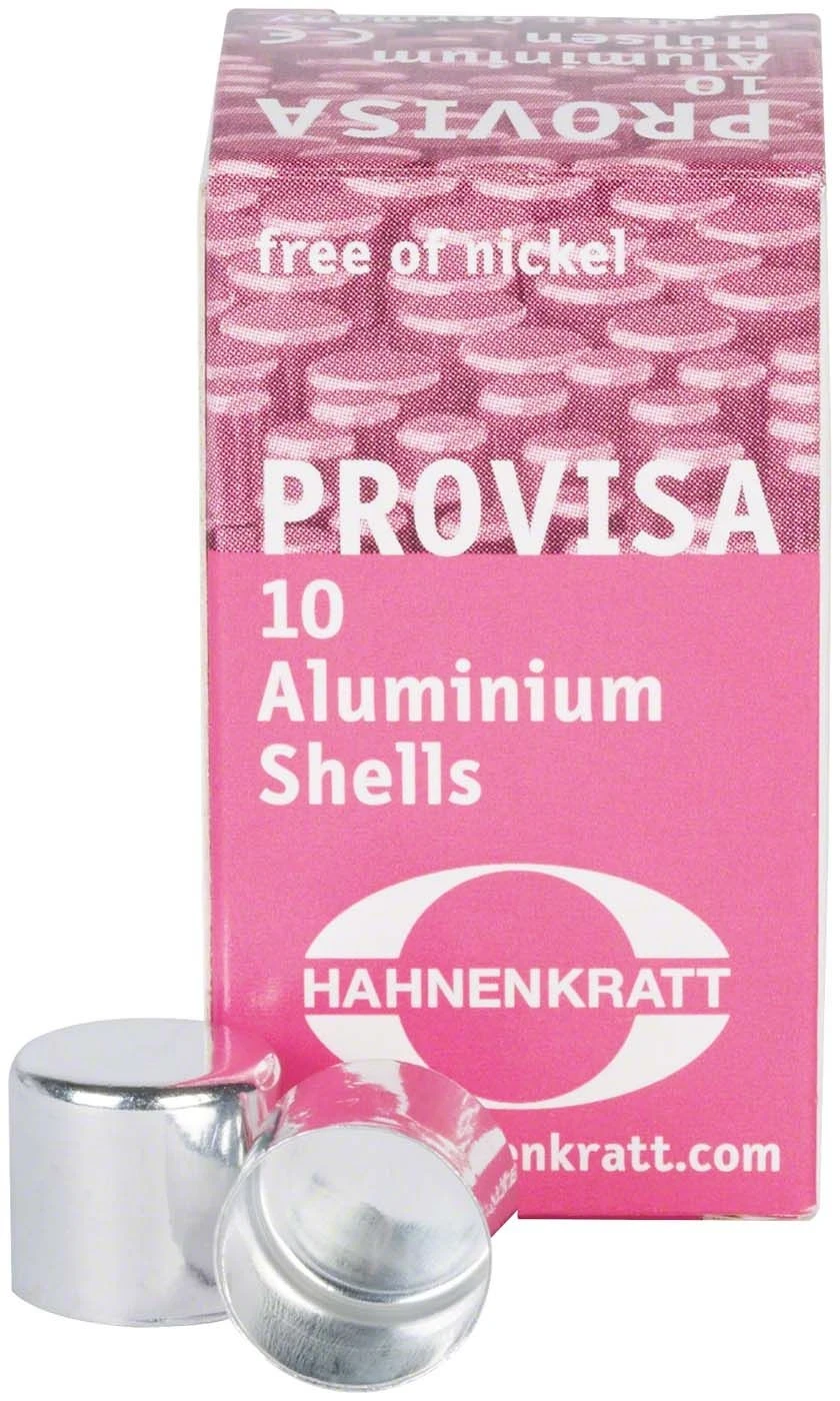 PROVISA Aluminium Hülsen Gr.37, Packung à 10 Stück