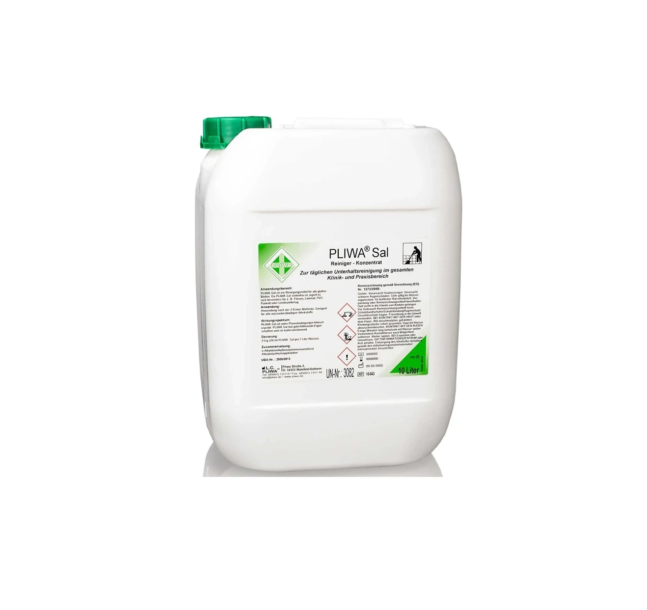 Pliwa Sal Fußbodenreiniger 10l, Kanister, 1 Kanister 10 Liter