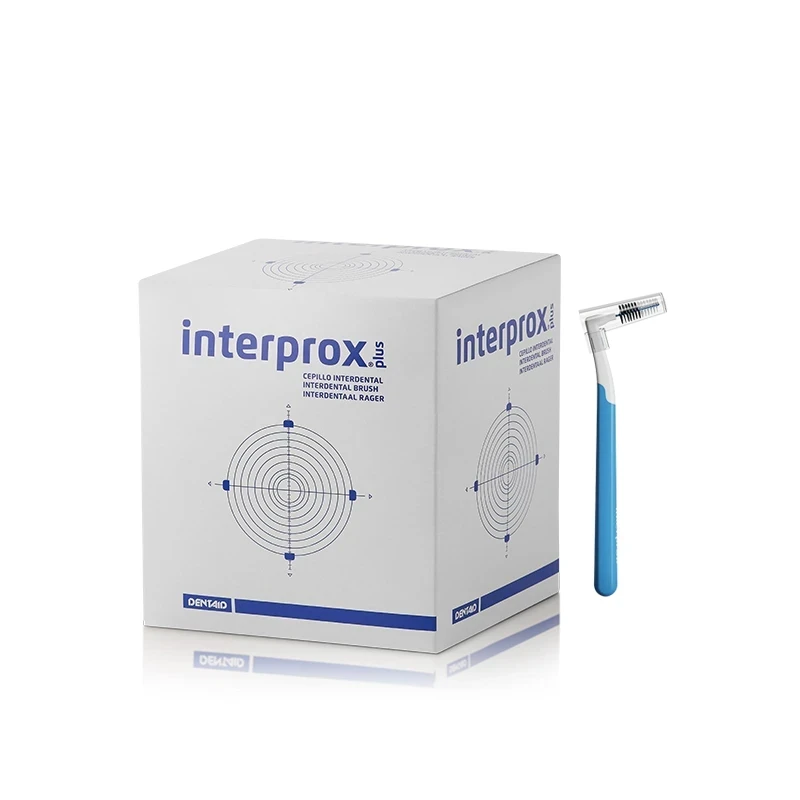 interprox plus conical, Cello à 100 Stück hellblau, PHD 1,7