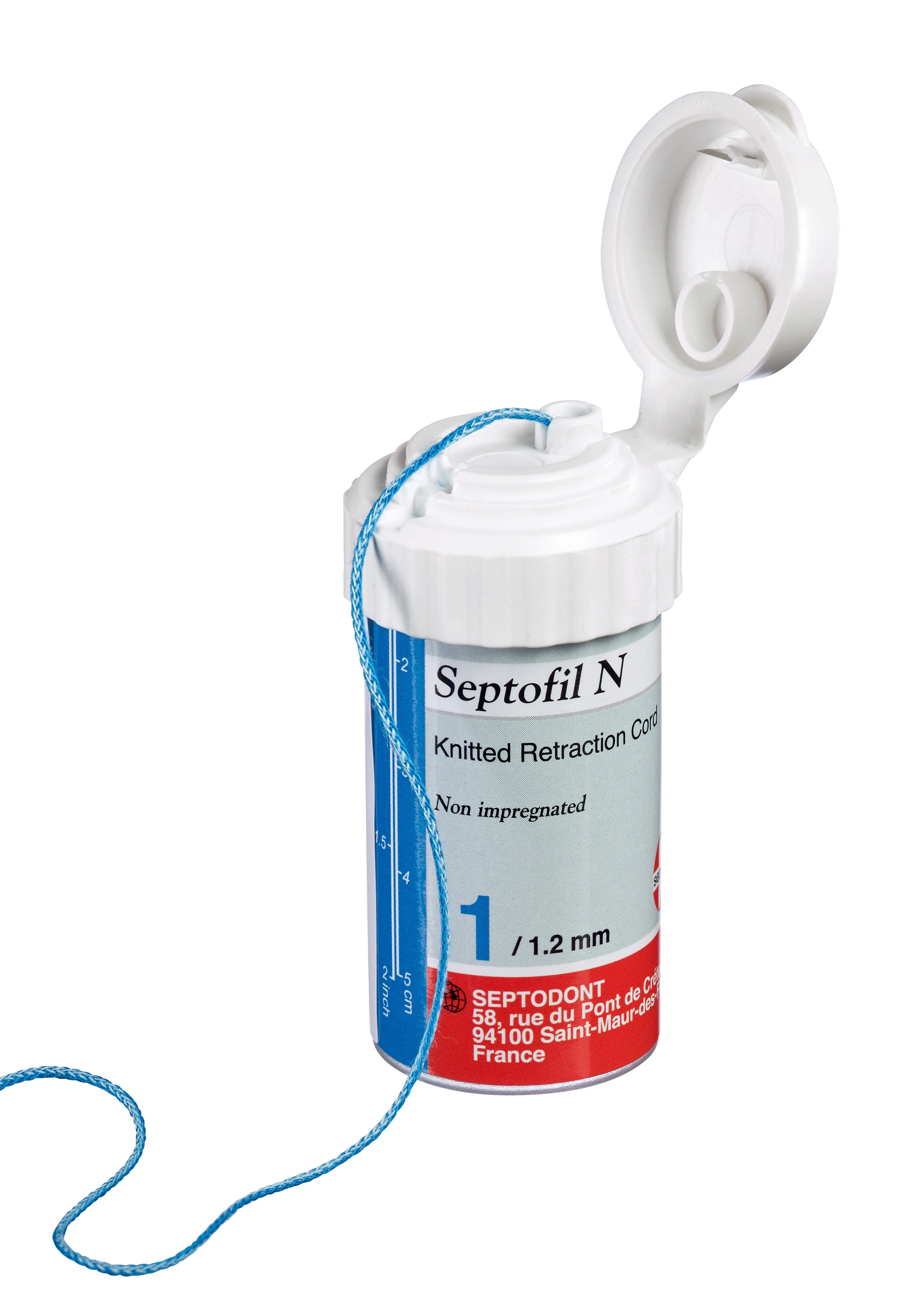 Septofil N 1, königsblau, sehr dick, 1,2 mm