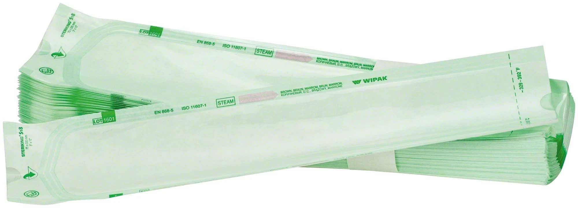 Sterilisationstüten 100 Tüten 75 x 300 mm, S 18-3P