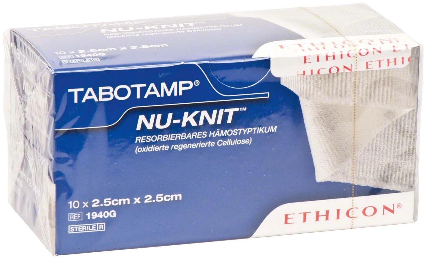 Tabotamp Nu Knit, 2,5 × 2,5 cm, Packung à 10 Stück