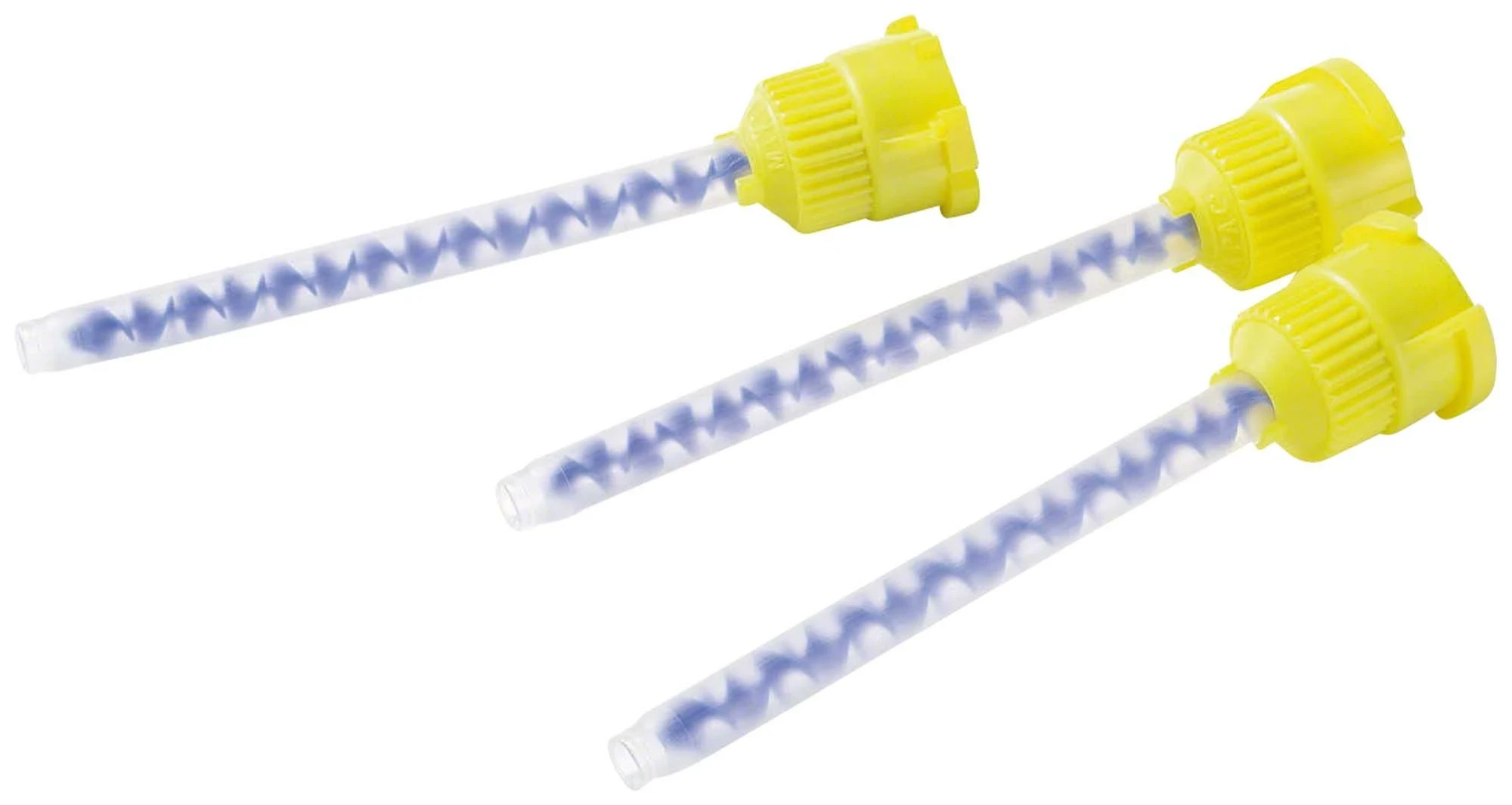 Xantopren Comfort Mixing Tips, 4:1, gelb, Packung à 48 Stück