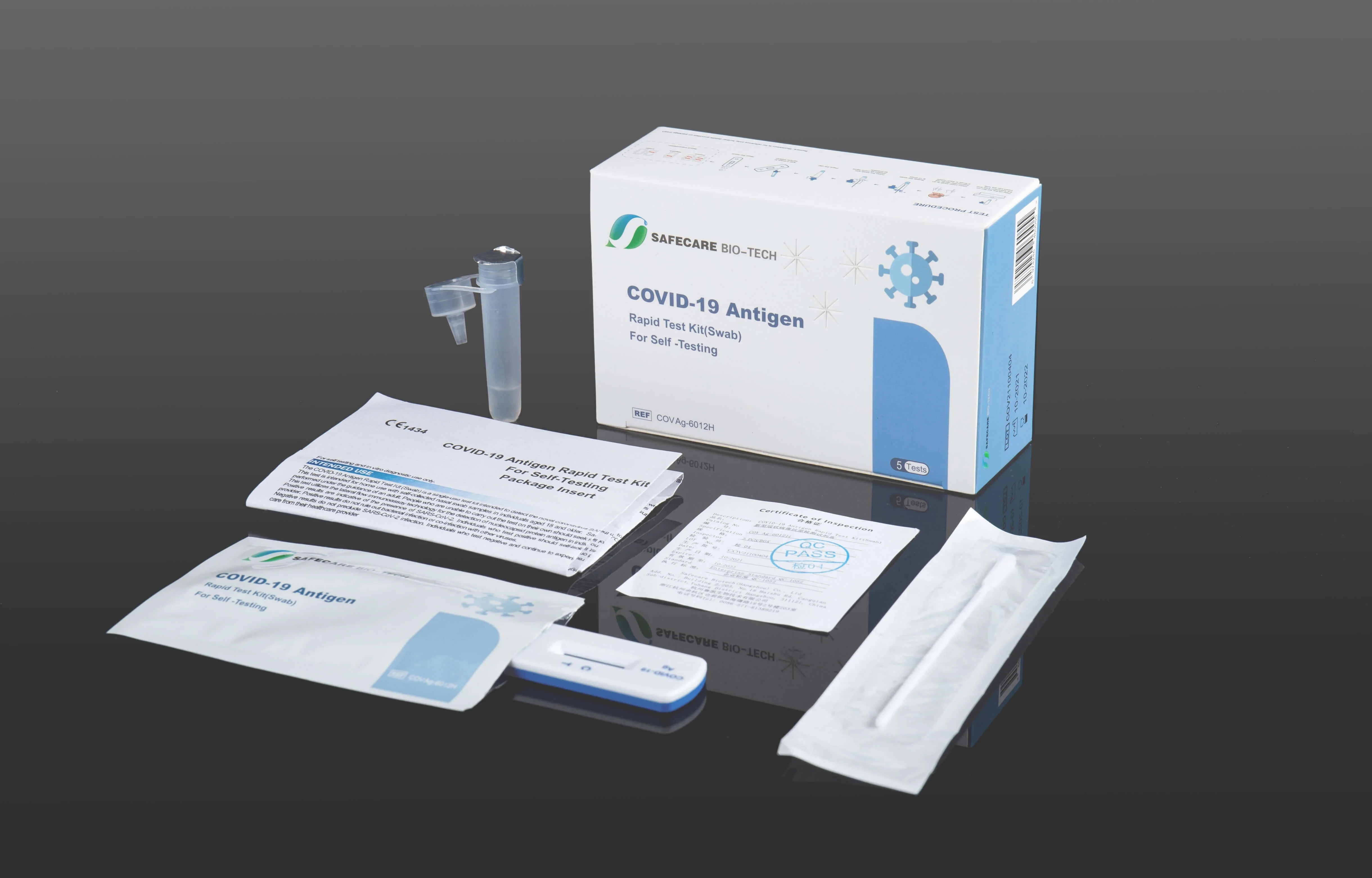 Safecare COVID-19 Antigen-Schnelltest für Laien, Packung à 20 Stück