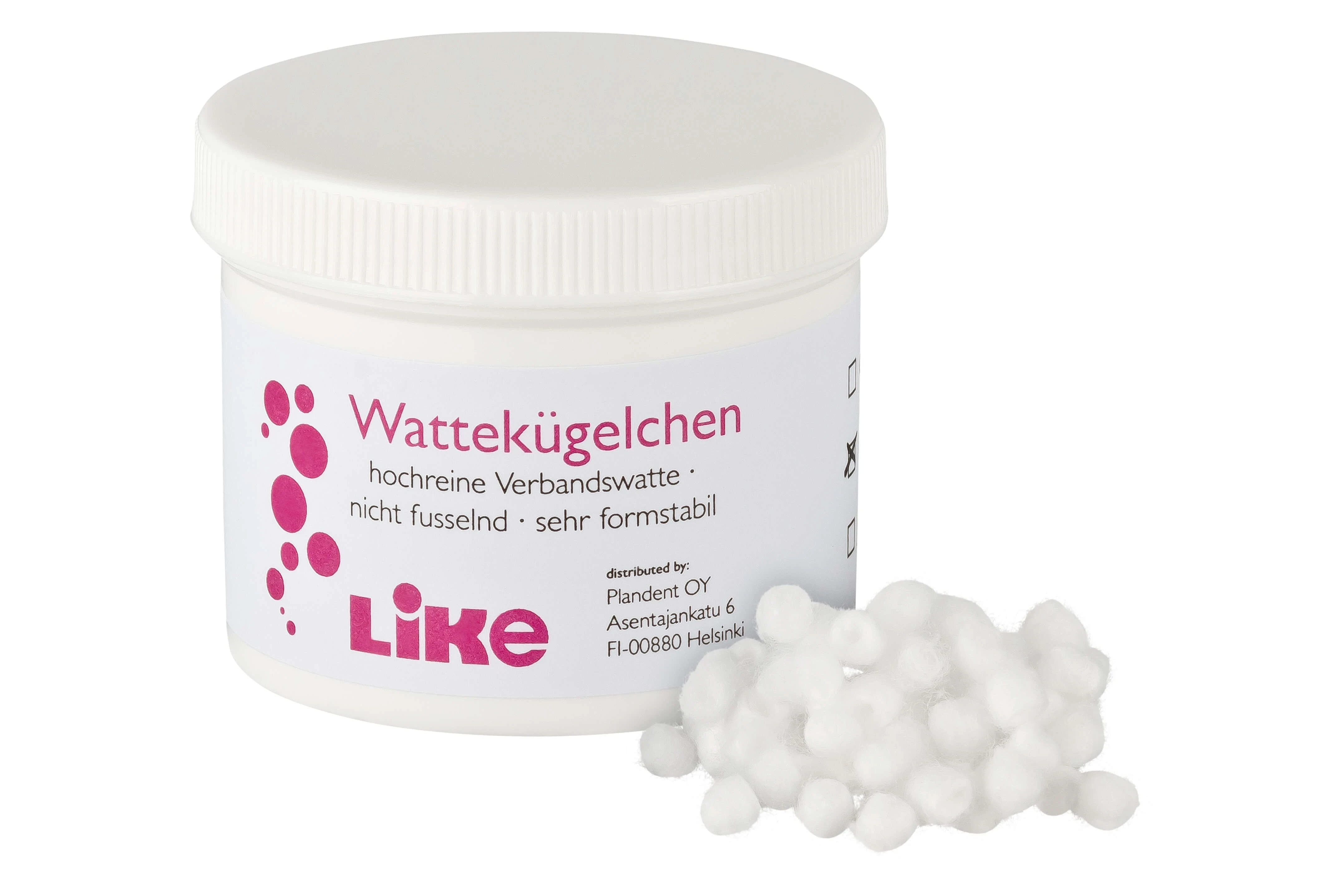 LiKe Wattekügelchen, 5,5mm, Packung à 4,0 g