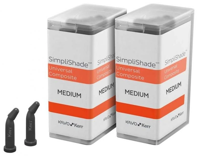 | SimpliShade, Universal-Komposit, Farbe Medium, Nachfüllpackung, Unidose 20 x 0,25 g